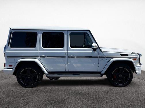 White 2015 Mercedes-Benz G-Class 4MATIC