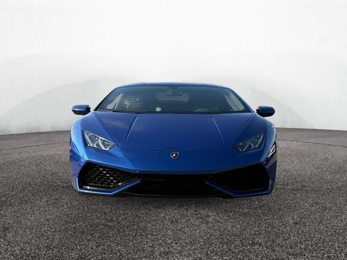 Blue 2015 Lamborghini Huracan LP610-4