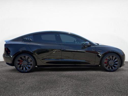Black 2021 Tesla Model 3 Performance