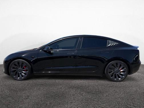 Black 2021 Tesla Model 3 Performance