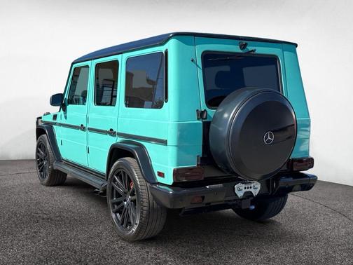 Blue 2018 Mercedes-Benz AMG G 63 4MATIC