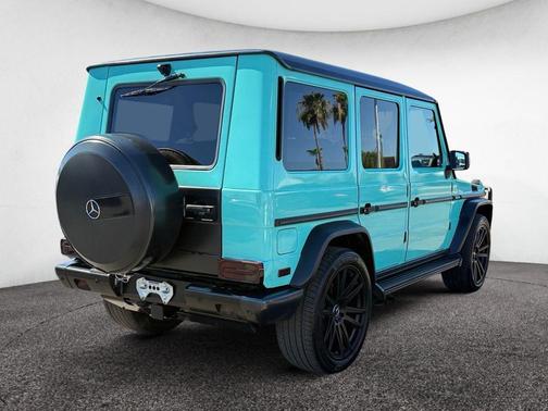 Blue 2018 Mercedes-Benz AMG G 63 4MATIC