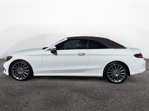 White 2018 Mercedes-Benz C-Class C 300