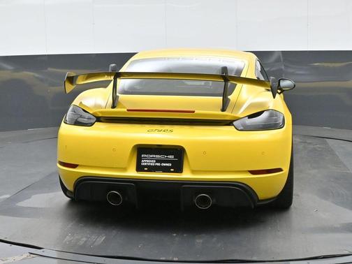Racing Yellow 2024 Porsche 718 Cayman GT4 RS