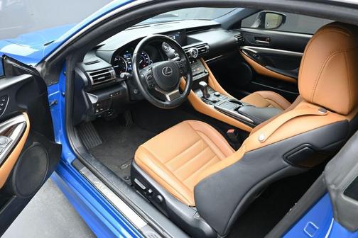 Blue 2022 Lexus RC 350 Base