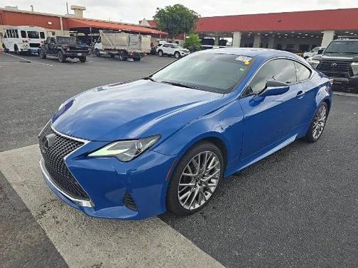 Blue 2022 Lexus RC 350 Base
