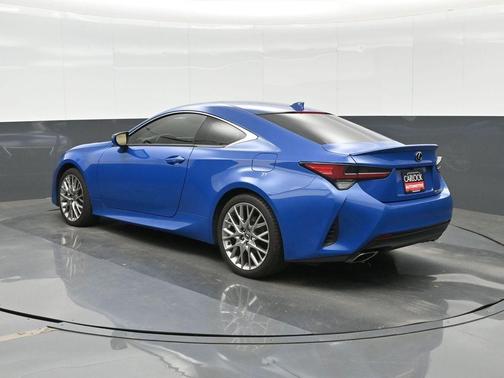 Blue 2022 Lexus RC 350 Base