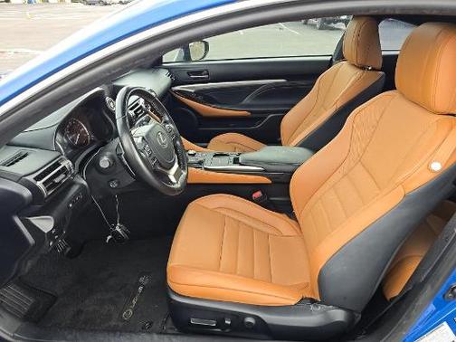 Blue 2022 Lexus RC 350 Base