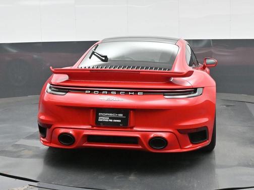 Red 2025 Porsche 911 Turbo S