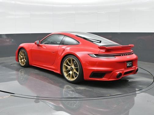 Red 2025 Porsche 911 Turbo S