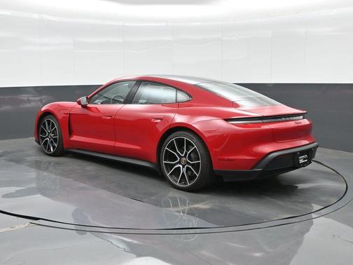 Carmine Red 2024 Porsche Taycan Base