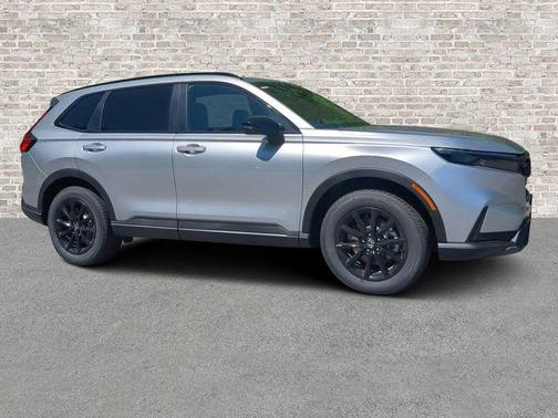 Solar Silver Metallic 2026 Honda CR-V Hybrid Sport-L AWD