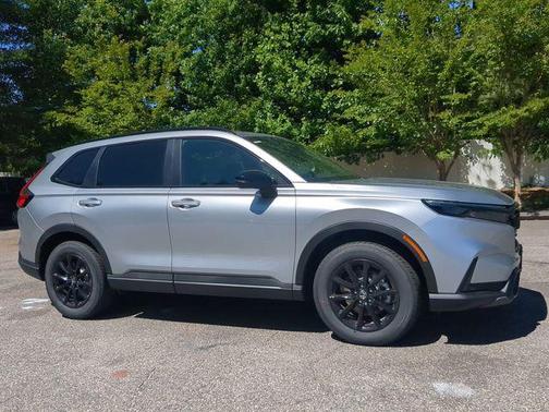 Solar Silver Metallic 2026 Honda CR-V Hybrid Sport-L AWD