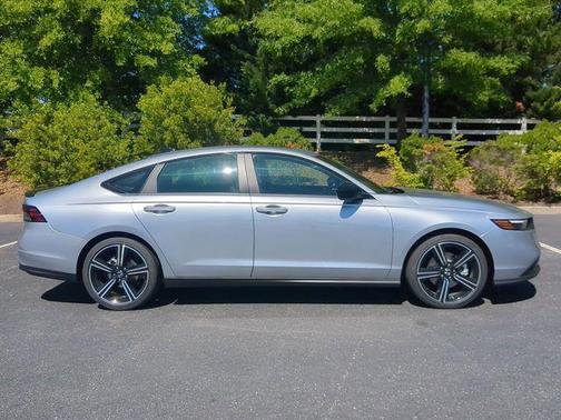Solar Silver Metallic 2026 Honda Accord Hybrid Sport
