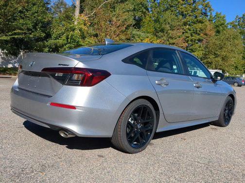 Solar Silver Metallic 2026 Honda Civic Sport