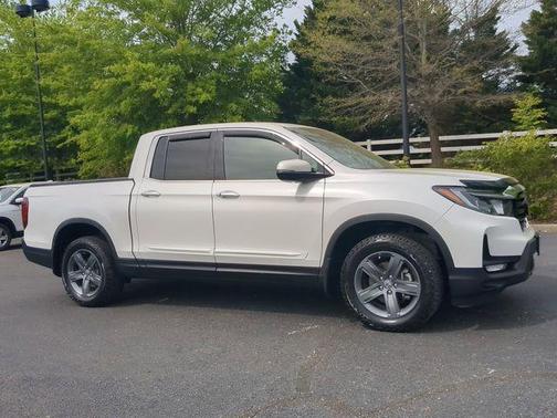 Platinum White Pearl 2023 Honda Ridgeline RTL-E