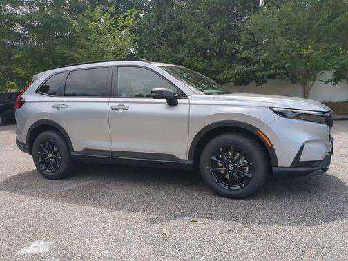 Solar Silver Metallic 2026 Honda CR-V Hybrid Sport AWD