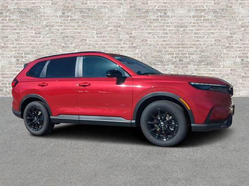 Radiant Red Metallic 2026 Honda CR-V Hybrid Sport AWD