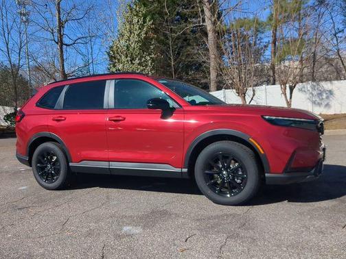Radiant Red Metallic 2026 Honda CR-V Hybrid Sport AWD