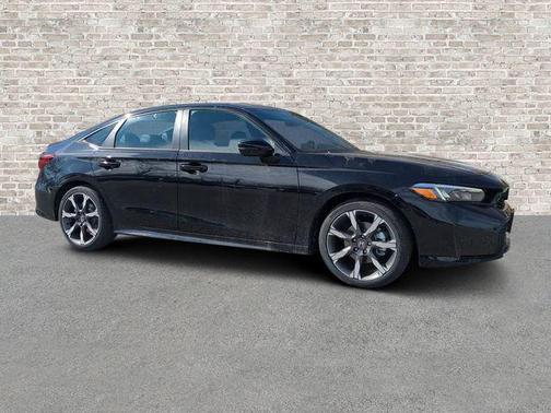 Crystal Black Pearl 2026 Honda Civic Hybrid Sport Touring