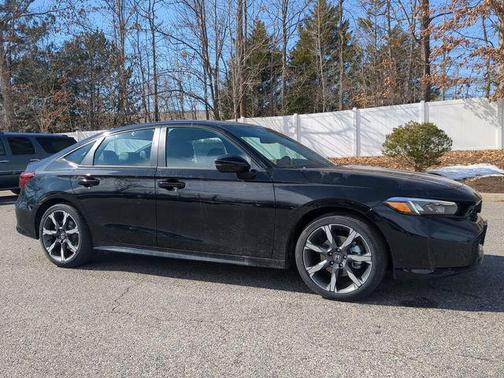 Crystal Black Pearl 2026 Honda Civic Hybrid Sport Touring