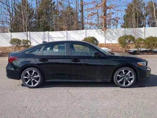 Crystal Black Pearl 2026 Honda Civic Hybrid Sport Touring