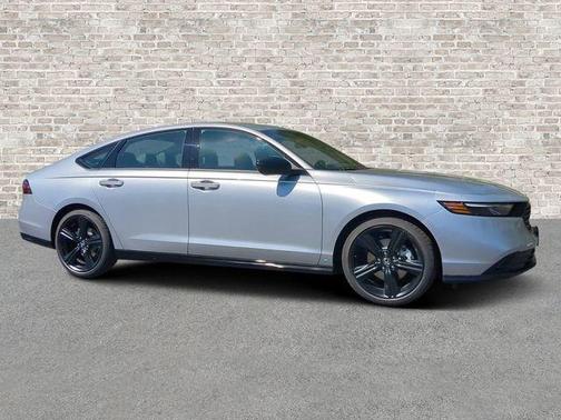Solar Silver Metallic 2026 Honda Accord Hybrid Sport-L