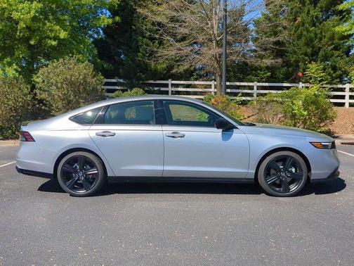Solar Silver Metallic 2026 Honda Accord Hybrid Sport-L