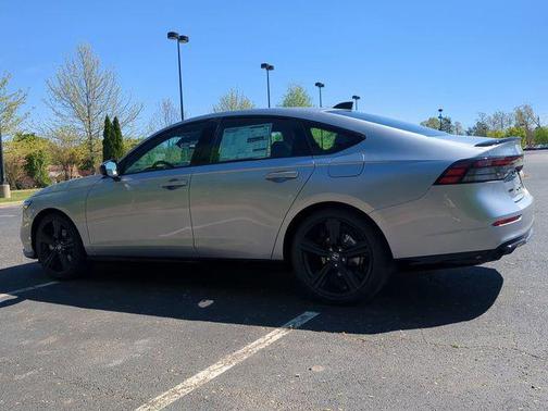 Solar Silver Metallic 2026 Honda Accord Hybrid Sport-L