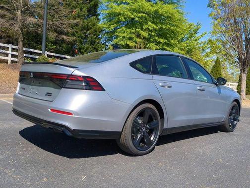 Solar Silver Metallic 2026 Honda Accord Hybrid Sport-L