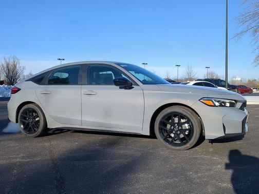 Urban Gray Pearl 2026 Honda Civic Hybrid Sport