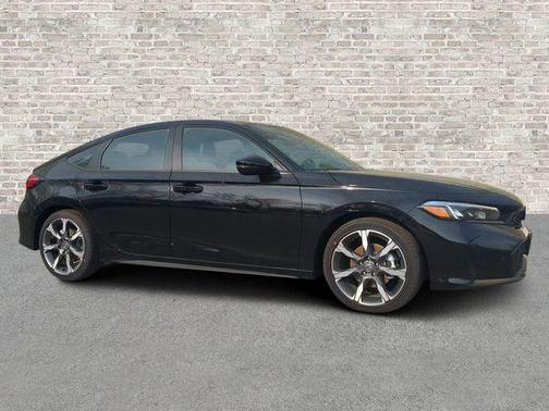 Crystal Black Pearl 2026 Honda Civic Hybrid Sport Touring