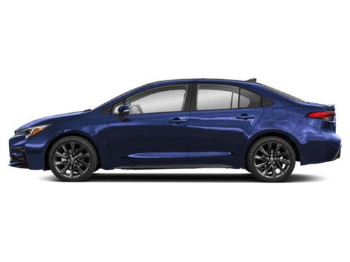 Blueprint/Midnight Black Metallic 2023 Toyota Corolla XSE