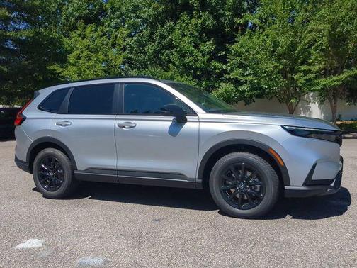 Solar Silver Metallic 2026 Honda CR-V Hybrid Sport AWD