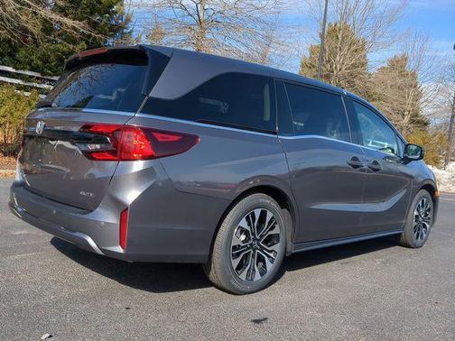 Modern Steel Metallic 2026 Honda Odyssey Elite