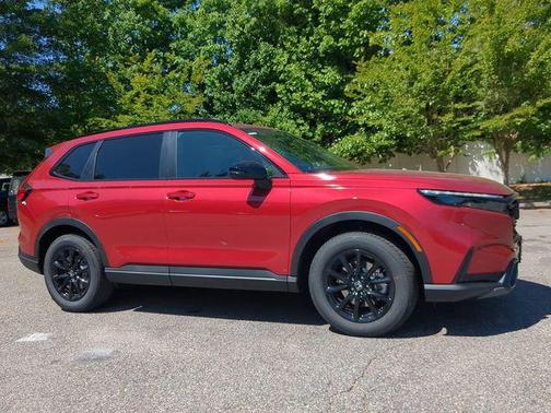 Radiant Red Metallic 2026 Honda CR-V Hybrid Sport AWD