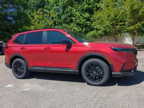 Radiant Red Metallic 2026 Honda CR-V Hybrid Sport AWD