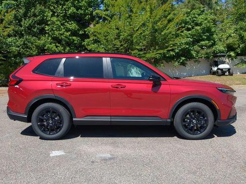 Radiant Red Metallic 2026 Honda CR-V Hybrid Sport AWD