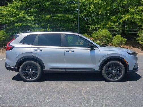 Solar Silver Metallic 2026 Honda CR-V Hybrid Sport Touring AWD