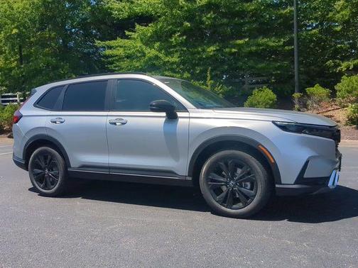 Solar Silver Metallic 2026 Honda CR-V Hybrid Sport Touring AWD