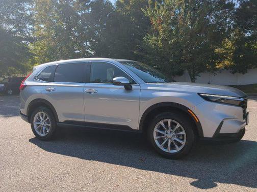 Solar Silver Metallic 2025 Honda CR-V EX AWD