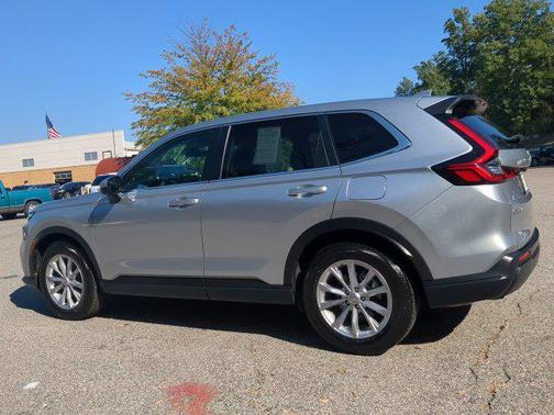 Solar Silver Metallic 2025 Honda CR-V EX AWD