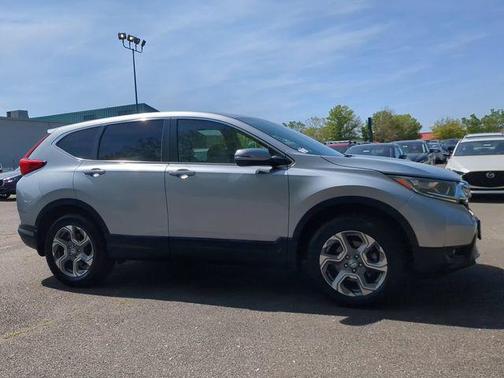 Lunar Silver Metallic 2018 Honda CR-V EX-L