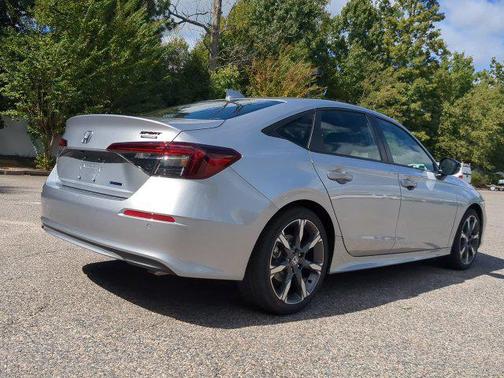 Solar Silver Metallic 2026 Honda Civic Hybrid Sport Touring