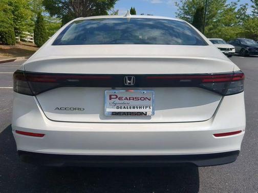 Platinum White Pearl 2026 Honda Accord LX 1.5T