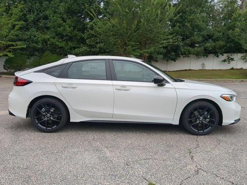 Platinum White Pearl 2026 Honda Civic Hybrid Sport