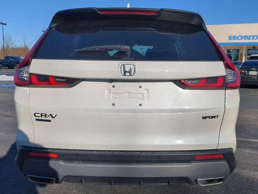 Platinum White Pearl 2026 Honda CR-V Hybrid Sport AWD