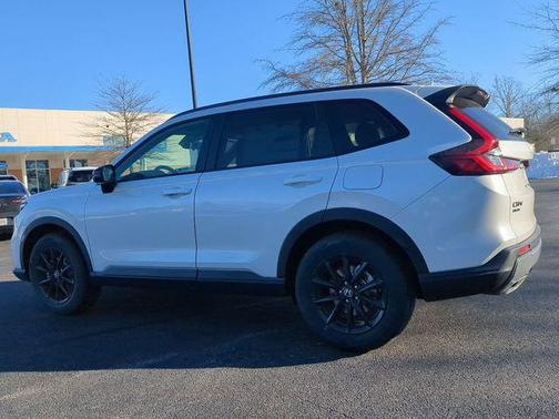 Platinum White Pearl 2026 Honda CR-V Hybrid Sport AWD