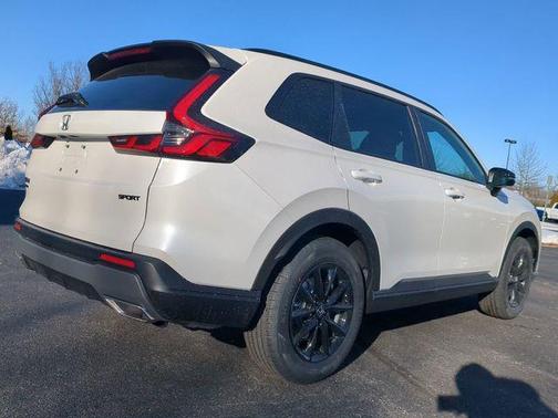 Platinum White Pearl 2026 Honda CR-V Hybrid Sport AWD