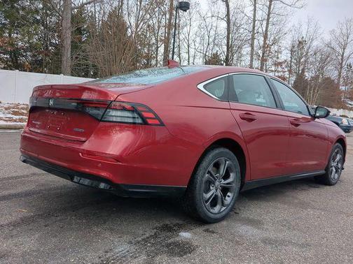 Radiant Red Metallic 2026 Honda Accord Hybrid EX-L